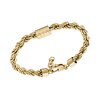 Thumbnail Image 2 of Armani Exchange Men's Gold Tone Stainless Steel Chain Bracelet