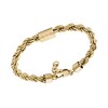 Thumbnail Image 1 of Armani Exchange Men's Gold Tone Stainless Steel Chain Bracelet