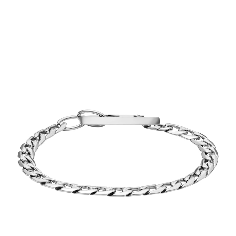Main Image 1 of Diesel Men's Stainless Steel Curb Chain Bracelet