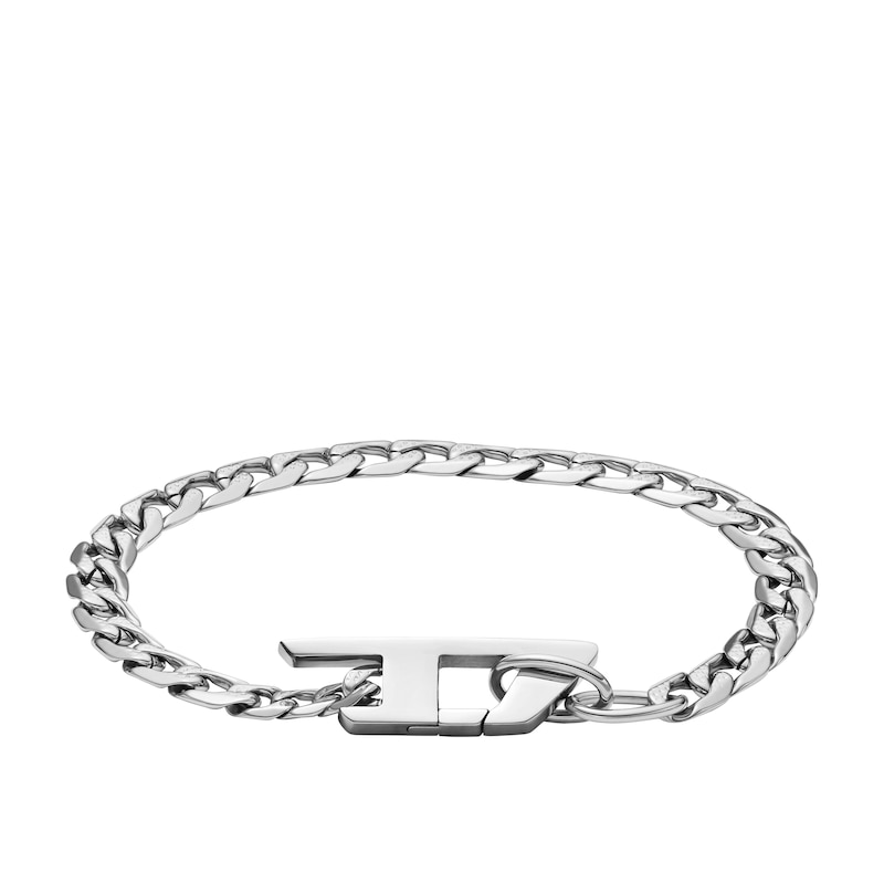 Main Image 2 of Diesel Men's Stainless Steel Curb Chain Bracelet