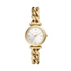 Thumbnail Image 0 of Fossil Carlie Ladies' Gold Tone Stainless Steel Curb Chain Bracelet Watch