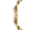 Thumbnail Image 4 of Fossil Carlie Ladies' Gold Tone Stainless Steel Curb Chain Bracelet Watch