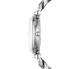 Thumbnail Image 2 of Fossil Carlie Ladies' Silver Dial Stainless Steel Curb Chain Bracelet Watch