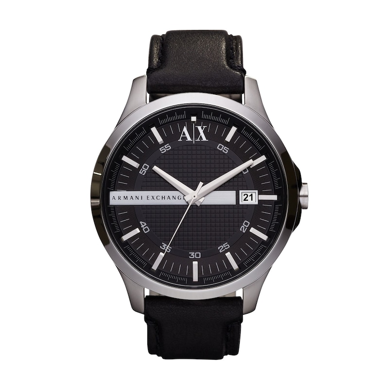 Armani Exchange Black Strap Watch