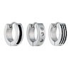 Thumbnail Image 0 of Stainless Steel Set Of 3 Hoop Earrings