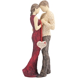 More Than Words Happy Anniversary Figurine