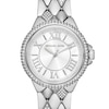 Thumbnail Image 1 of Michael Kors Camille Ladies' Stone Set Quilted Stainless Steel Bracelet Watch