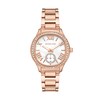 Thumbnail Image 1 of Michael Kors Sage Ladies' Rose Gold Tone Stainless Steel Watch