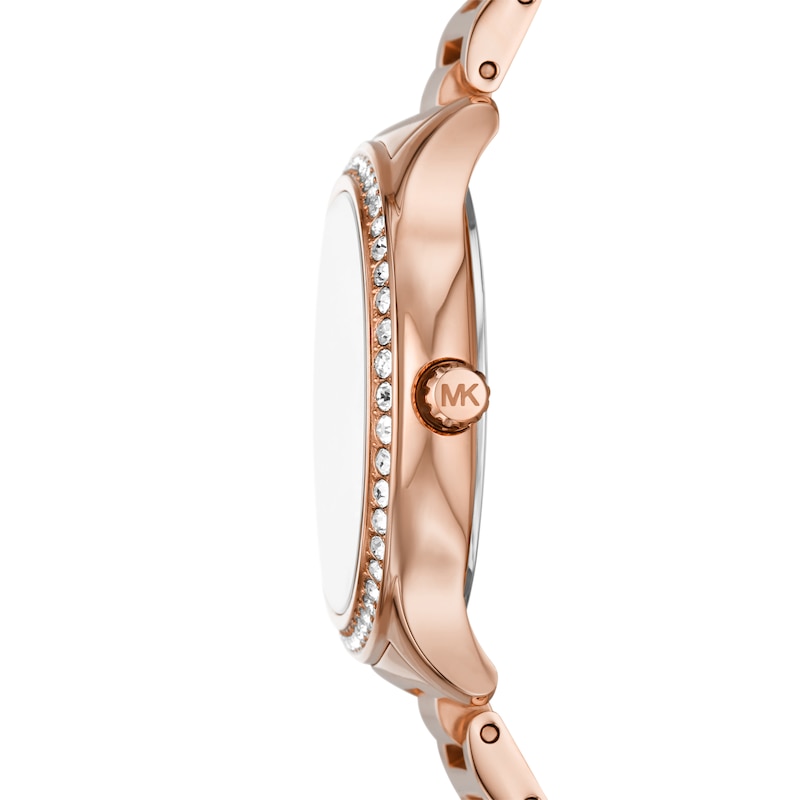 Michael Kors Sage Ladies' Rose Gold Tone Stainless Steel Watch