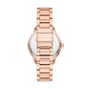 Thumbnail Image 2 of Michael Kors Sage Ladies' Rose Gold Tone Stainless Steel Watch