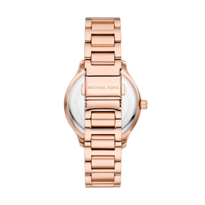 Michael Kors Sage Ladies' Rose Gold Tone Stainless Steel Watch