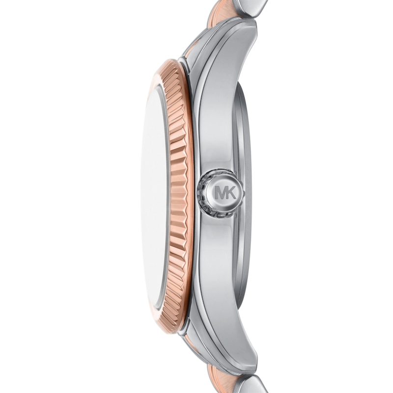 Main Image 2 of Michael Kors Lexington Ladies' Petite Two Tone Stainless Steel Watch and Bracelets Gift Set