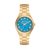Thumbnail Image 0 of Michael Kors Lennox Ladies' Marble Dial Gold Tone Stainless Steel Watch