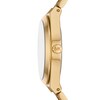 Thumbnail Image 2 of Michael Kors Lennox Ladies' Marble Dial Gold Tone Stainless Steel Watch