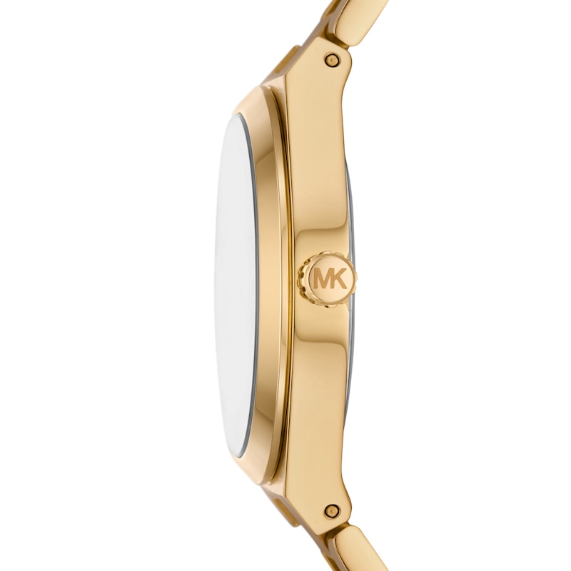 Main Image 2 of Michael Kors Lennox Ladies' Marble Dial Gold Tone Stainless Steel Watch