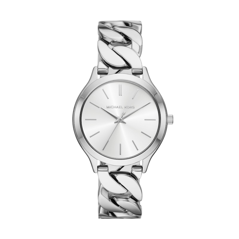 Main Image 1 of Michael Kors Runway Ladies' Stainless Steel Curb Chain Stainless Steel Watch