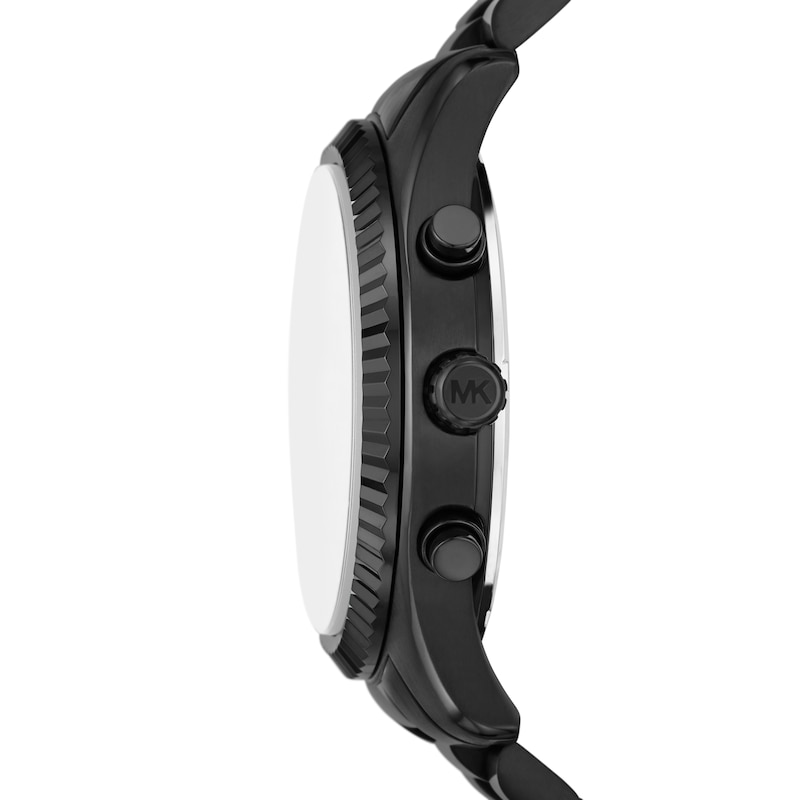 Main Image 2 of Michael Kors Lexington Men's All Black Chronograph Dial & Stainless Steel Watch