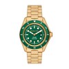 Thumbnail Image 0 of Michael Kors Maritime Men's Green Dial Gold Tone Stainless Steel Watch