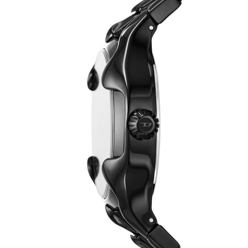 Main Image 2 of Diesel Vert Men's Blue Dial Black IP Stainless Steel Bracelet Watch