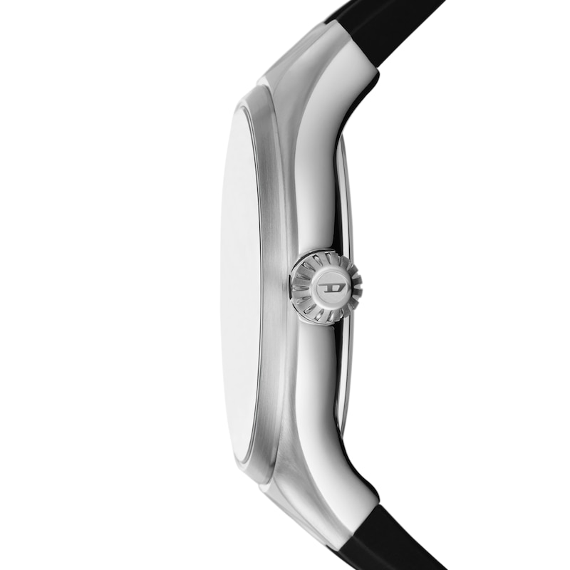 Main Image 2 of Diesel Streamline Men's Red Dial Silicone Strap Watch