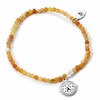 Thumbnail Image 1 of Harry Potter Crystal Bracelet & Sterling Silver Time Turner Charm