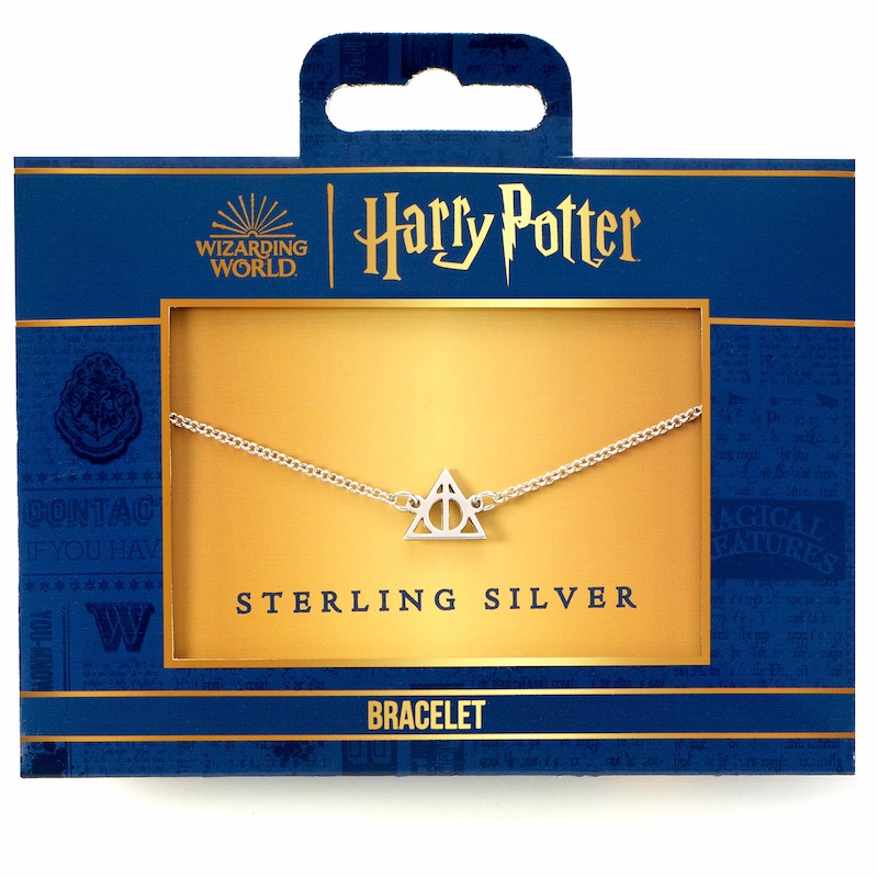 Main Image 3 of Harry Potter Sterling Silver Deathly Hallows Charm Bracelet