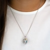Thumbnail Image 2 of Angel Whisperer Sterling Silver Rhodium Plated CZ Heaven Pendant Necklace