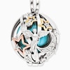 Thumbnail Image 4 of Angel Whisperer Sterling Silver Rhodium Plated CZ Heaven Pendant Necklace