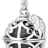 Thumbnail Image 5 of Angel Whisperer Sterling Silver Grey Chime Wing Pendant Necklace