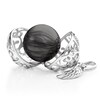Thumbnail Image 6 of Angel Whisperer Sterling Silver Grey Chime Wing Pendant Necklace