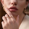 Thumbnail Image 2 of Anie Haie 14ct Gold Plated Gem Pearl Wrap Adjustable Ring