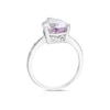 Thumbnail Image 3 of 9ct White Gold Olivia Rose De France Amethyst & Diamond Ring