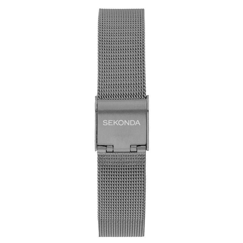 Main Image 5 of Sekonda Ava Ladies' Grey Dial Stainless Steel Mesh Strap Watch