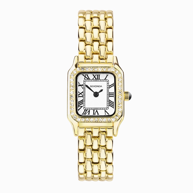 Sekonda Monica Ladies' Gold Tone Case & Bracelet Watch