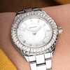Thumbnail Image 3 of Sekonda Margot Ladies' Stone Set Bezel Stainless Steel Bracelet Watch