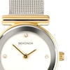 Thumbnail Image 2 of Sekonda Ava Ladies' White Dial Stainless Steel Mesh Strap Watch