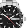 Thumbnail Image 1 of Sekonda Classic Men's Black Dial Stainless Steel Bracelet Watch