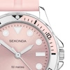 Thumbnail Image 2 of Sekonda Balearic Ladies' Pink Rubber Strap Watch