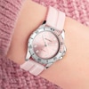 Thumbnail Image 3 of Sekonda Balearic Ladies' Pink Rubber Strap Watch
