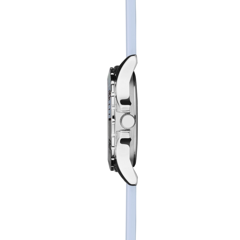 Main Image 4 of Sekonda Balearic Ladies' Blue Rubber Strap Watch