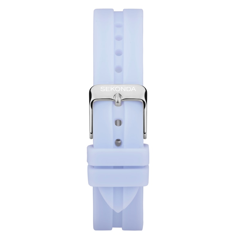 Main Image 5 of Sekonda Balearic Ladies' Blue Rubber Strap Watch