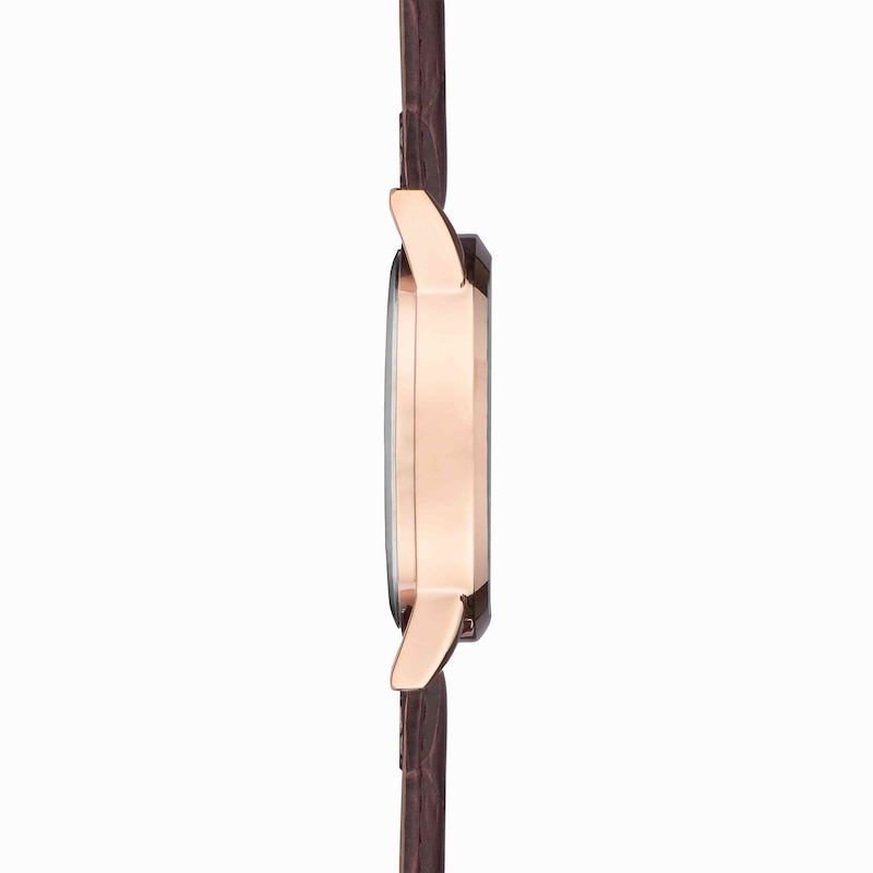 Main Image 6 of Sekonda Armstrong Moon Phase Men's Brown Leather Strap Watch