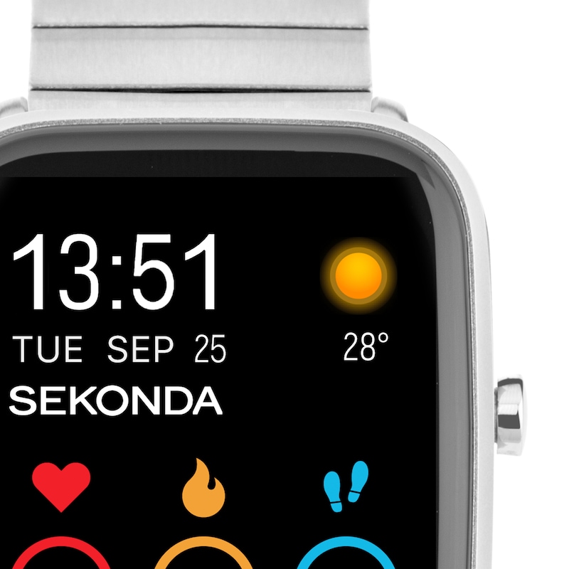 Main Image 2 of Sekonda Motion Plus Smart Stainless Steel Mesh Bracelet Watch
