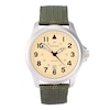 Thumbnail Image 0 of Sekonda Aviator Men's Cream Dial Green Nylon Strap Watch