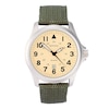 Thumbnail Image 1 of Sekonda Aviator Men's Cream Dial Green Nylon Strap Watch
