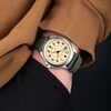 Thumbnail Image 3 of Sekonda Aviator Men's Cream Dial Green Nylon Strap Watch