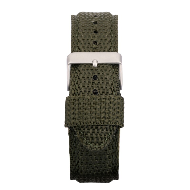 Main Image 5 of Sekonda Aviator Men's Cream Dial Green Nylon Strap Watch