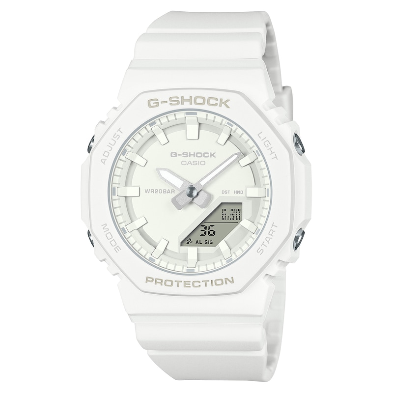 Main Image 1 of G-Shock GMA-P2100-7AER White Resin Strap Watch