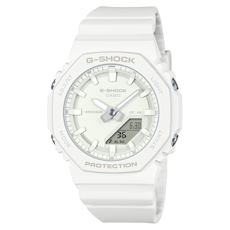 G-Shock GMA-P2100-7AER White Resin Strap Watch