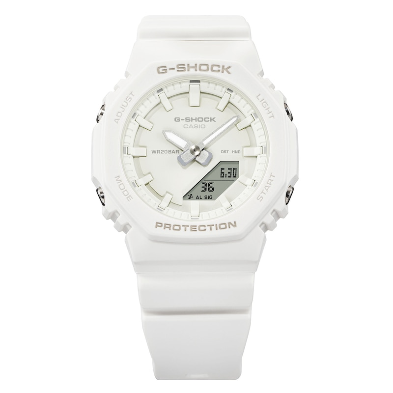 G-Shock GMA-P2100-7AER White Resin Strap Watch